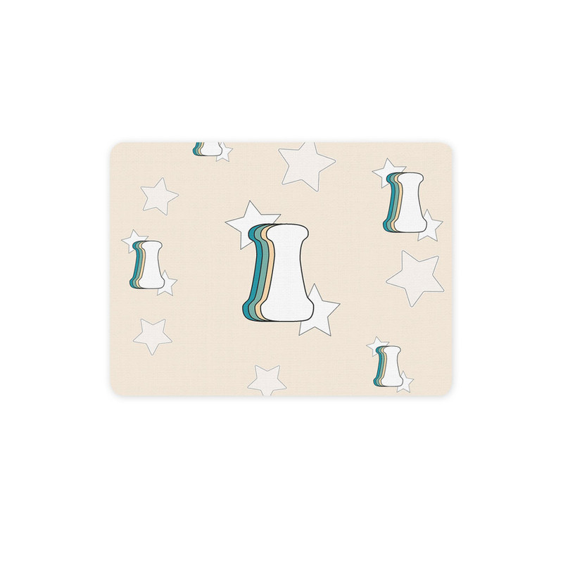 ماوس پد ترمه طراحان ایده مدل حرف I رترو کد cfp2933