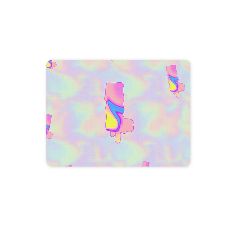 ماوس پد ترمه طراحان ایده مدل حرف L هولوگرامی کد cfp2988