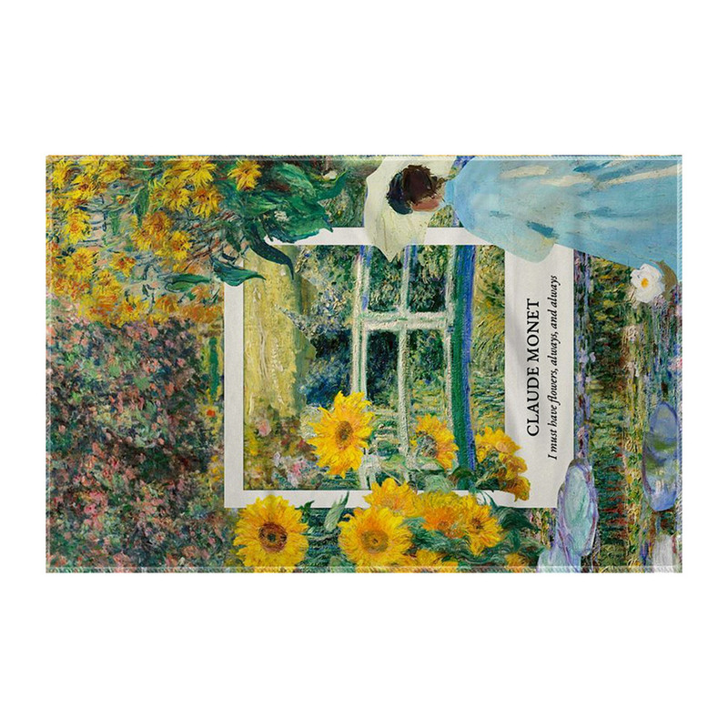 کاغذ کادو ترمه طراحان ایده مدل پترن کلود مونه کد strm1051