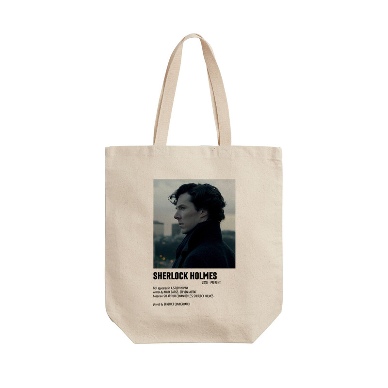 ساک خرید ترمه طراحان ایده مدل سریال شرلوک هولمز کد strm0997 - L