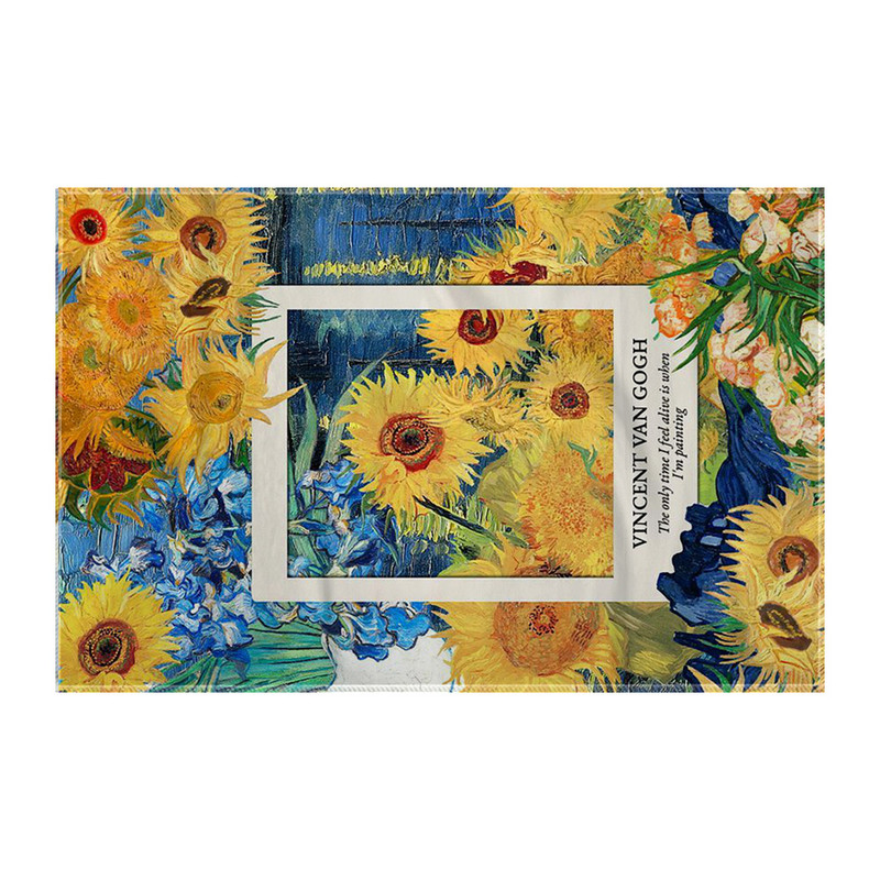 کاغذ کادو ترمه طراحان ایده مدل پترن ون گوگ کد strm1050