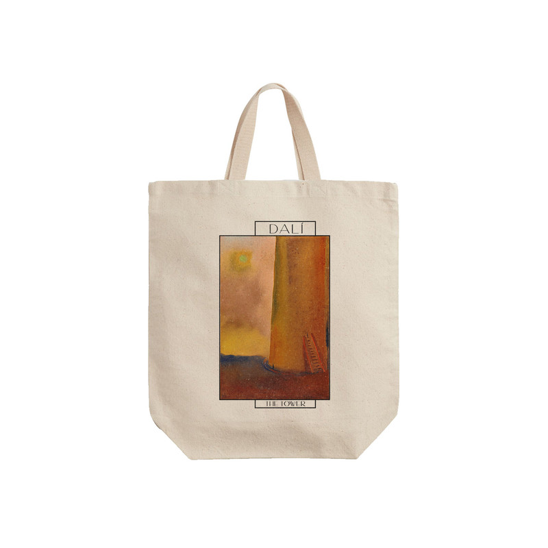 ساک خرید ترمه طراحان ایده مدل برج از دالی کد art0790 - S