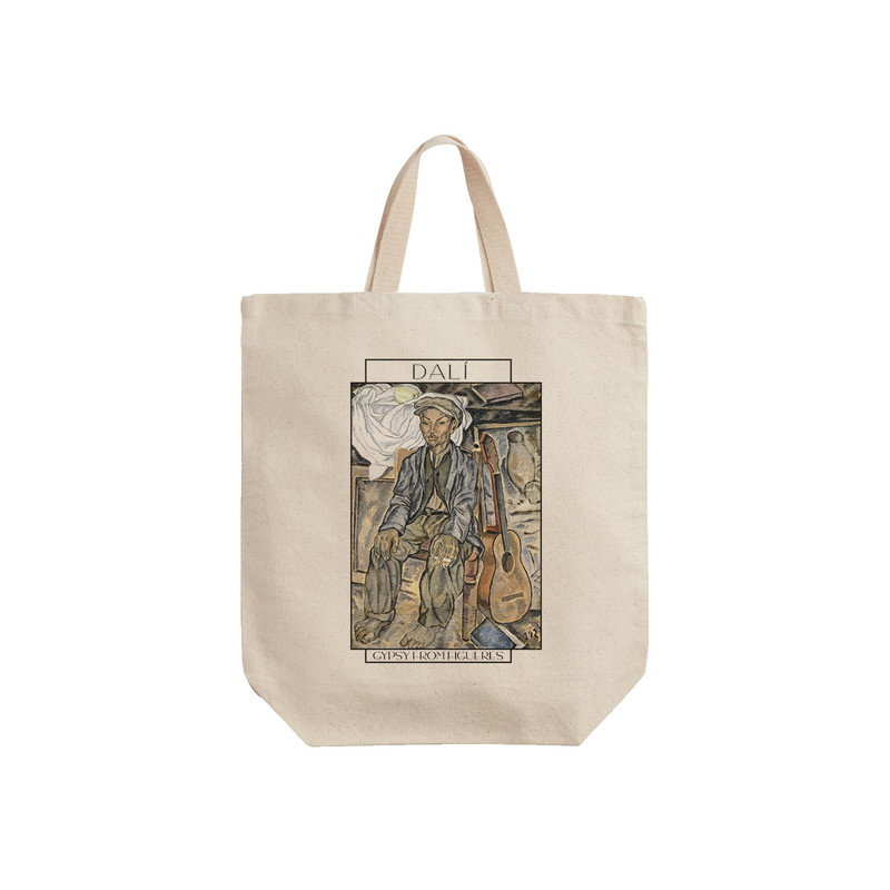 ساک خرید ترمه طراحان ایده مدل فیگور کولی از دالی کد art0724 - S