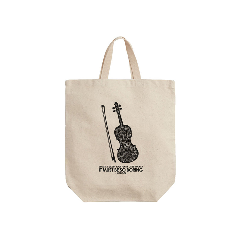 ساک خرید ترمه طراحان ایده مدل ویالون شرلوک کد cfp1209 - S