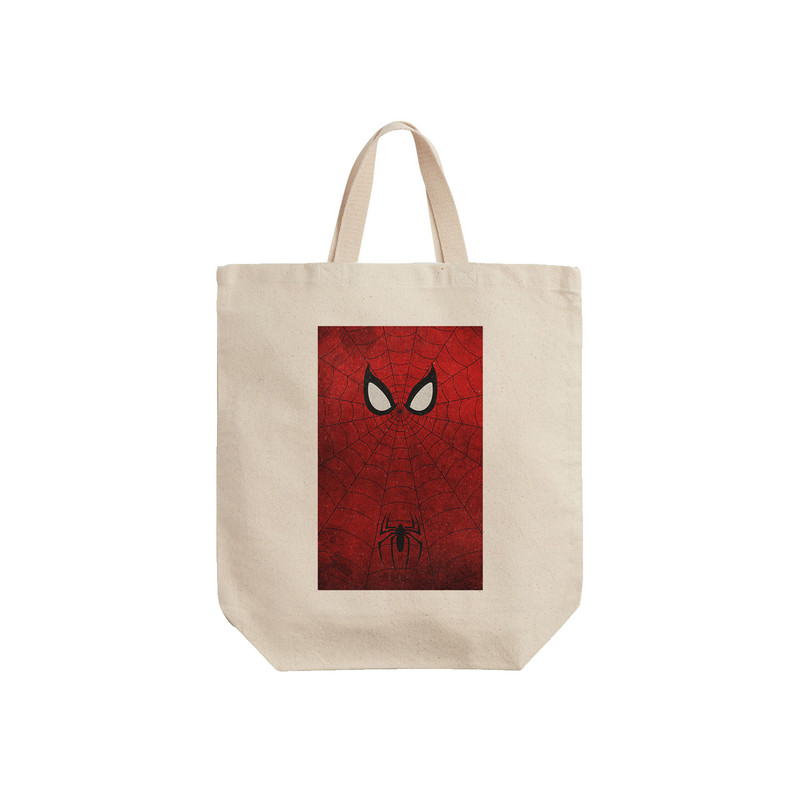 ساک خرید ترمه طراحان ایده مدل مرد عنکبوتی کد cfp1212 - S