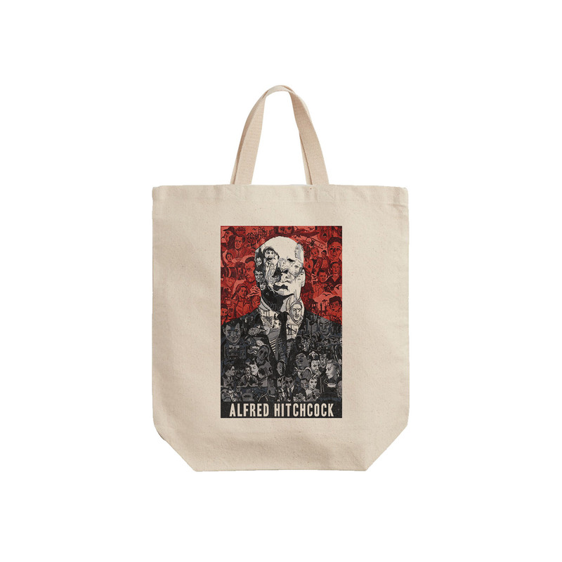 ساک خرید ترمه طراحان ایده مدل آلفرد هیچکاک کد cfp1214 - S