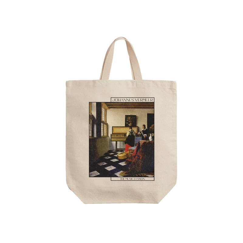 ساک خرید ترمه طراحان ایده مدل کلاس موسیقی از ورمر کد art0586 - S