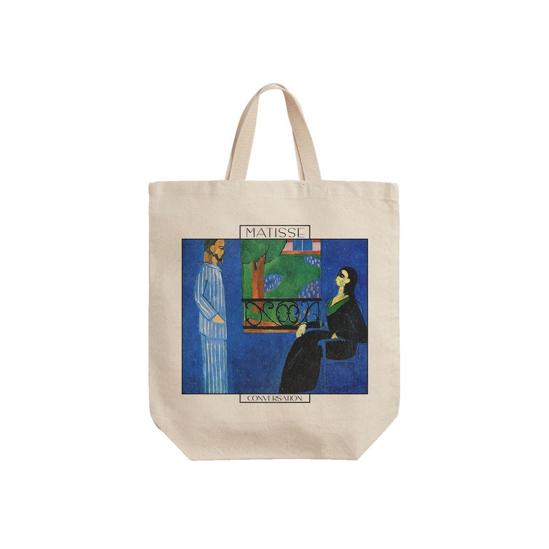 ساک خرید ترمه طراحان ایده مدل مکالمه از ماتیس کد art0600 - S