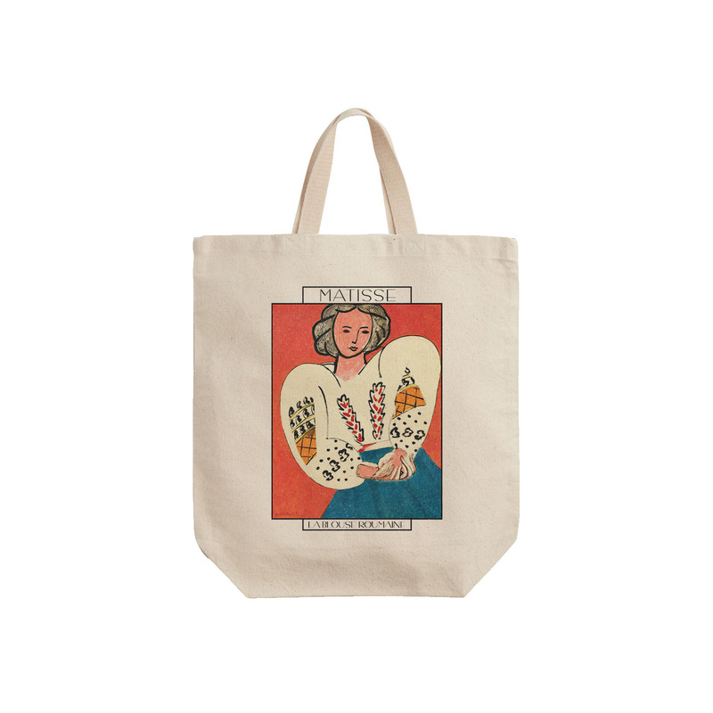 ساک خرید ترمه طراحان ایده مدل بلوز رومانیایی از ماتیس کد art0617 - S