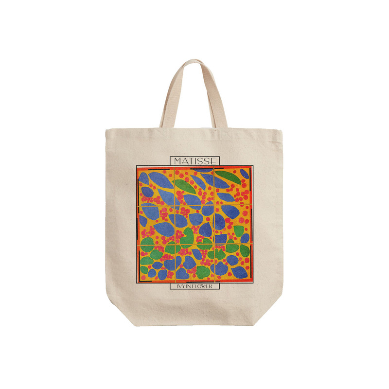 ساک خرید ترمه طراحان ایده مدل گل پیچک از ماتیس کد art0616 - S