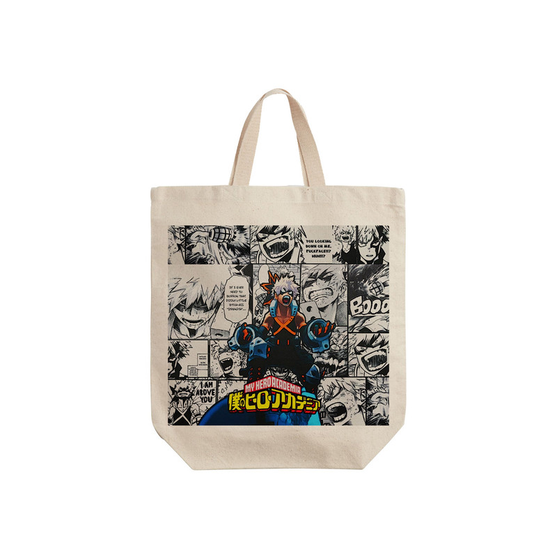 ساک خرید ترمه طراحان ایده مدل طرح مای هیرو آکادمی  کد strm0445 - S