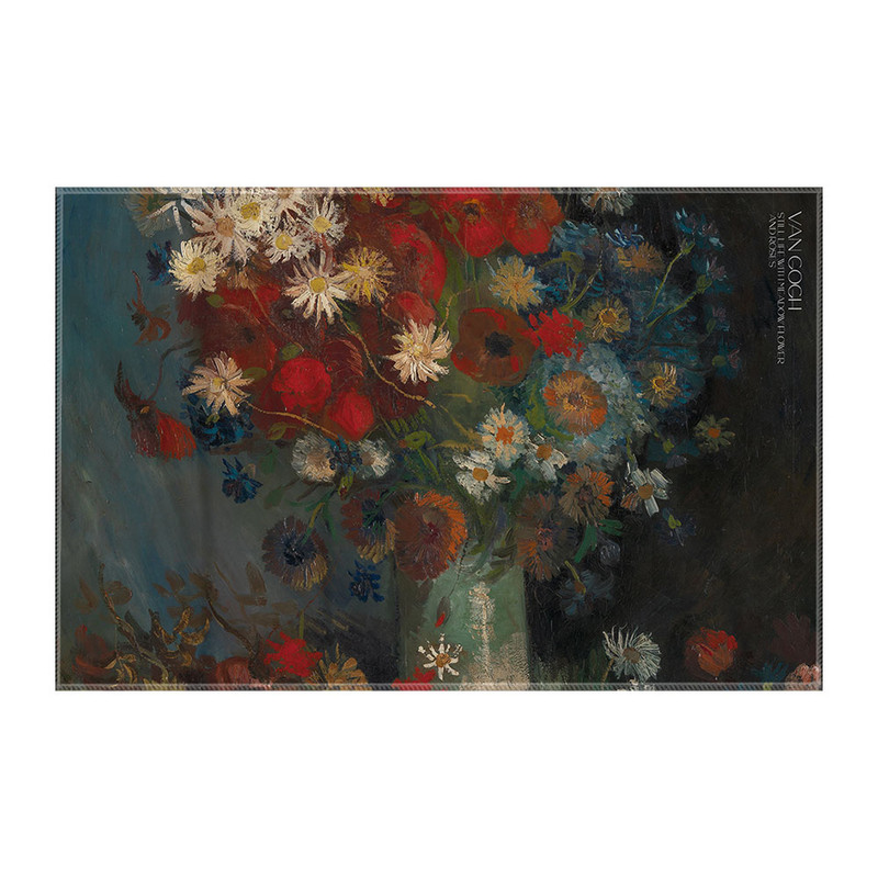 کاغذ کادو ترمه طراحان ایده مدل طبیعت بی جان از ونگوگ کد art0049