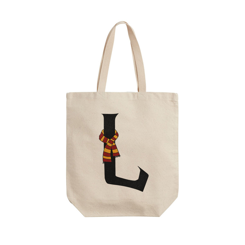 ساک خرید ترمه طراحان ایده مدل حرف L هری پاتر کد cfp3041 - L