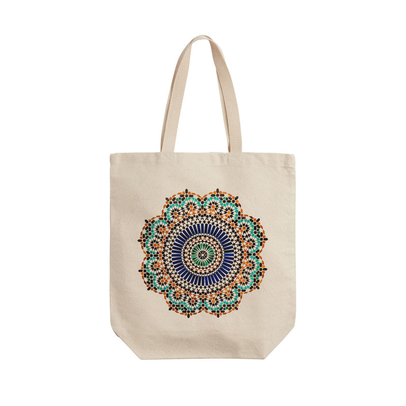 ساک خرید ترمه طراحان ایده مدل نقش قالی کد cfp1375 - L