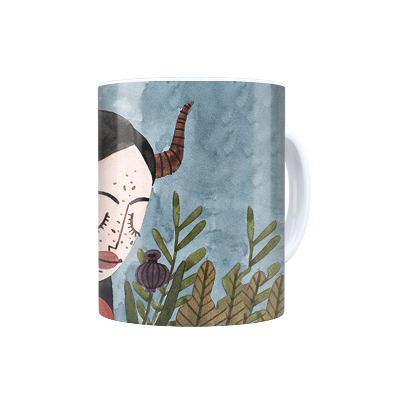 ماگ ترمه طراحان ایده مدل نماد ماه تولد اردیبهشت کد bsf002