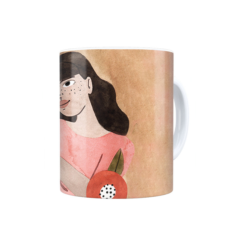 ماگ ترمه طراحان ایده مدل نماد ماه تولد آذر کد bsf009