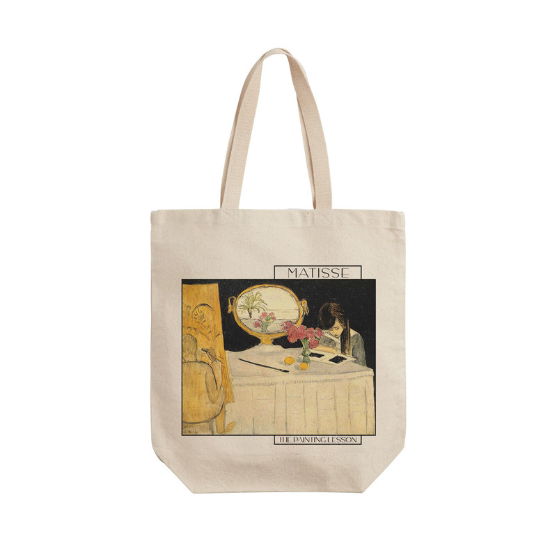 ساک خرید ترمه طراحان ایده مدل کلاس نقاشی از ماتیس کد art0681 - L