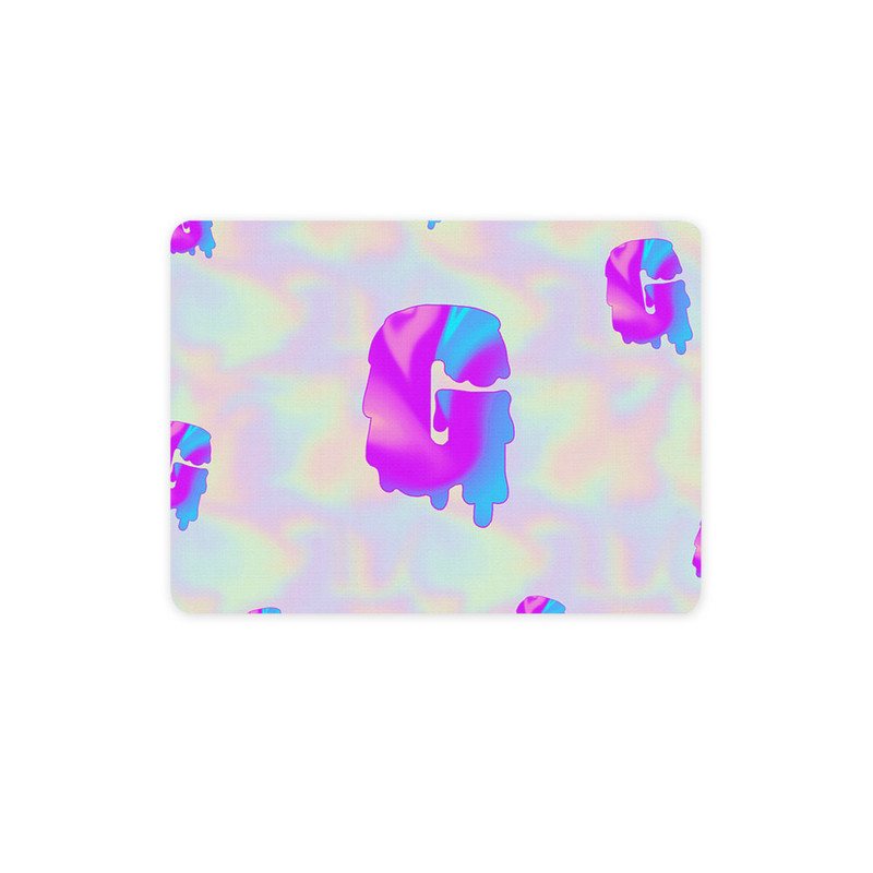 ماوس پد ترمه طراحان ایده مدل حرف G هولوگرامی کد cfp2983