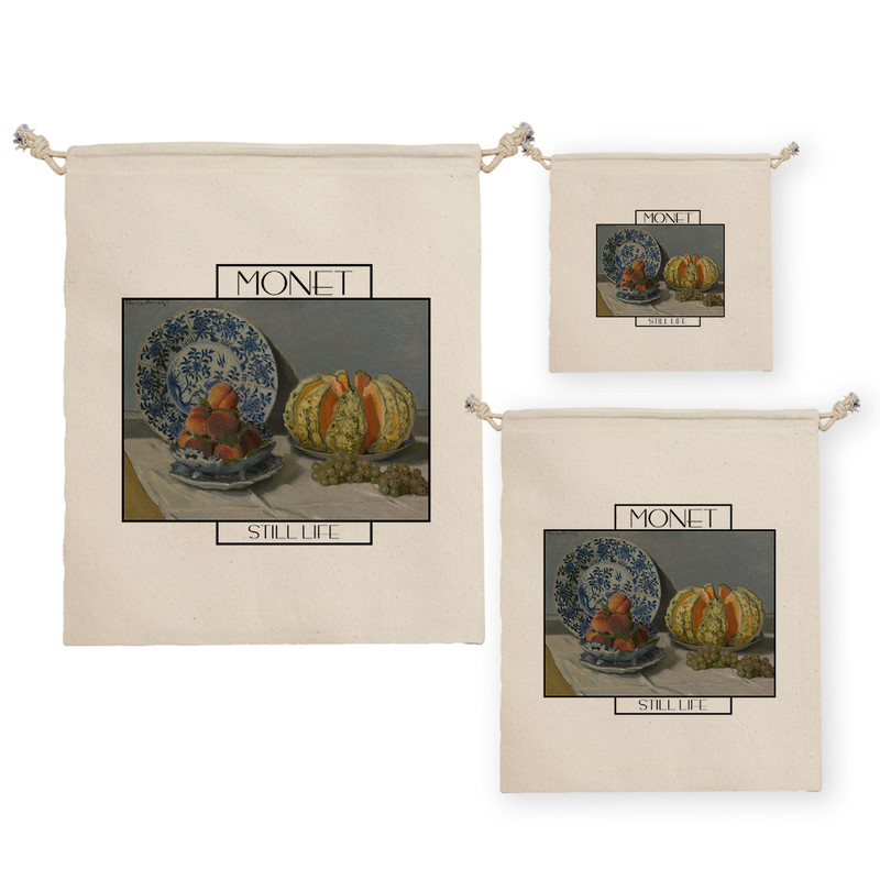 نظم دهنده ترمه طراحان ایده مدل کیسه بنددار طبیعت بی جان از مونه کد art0212 بسته سه عددی