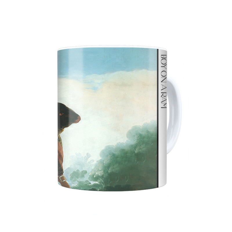 ماگ ترمه طراحان ایده مدل پسر روی قوچ از گویا کد art0289