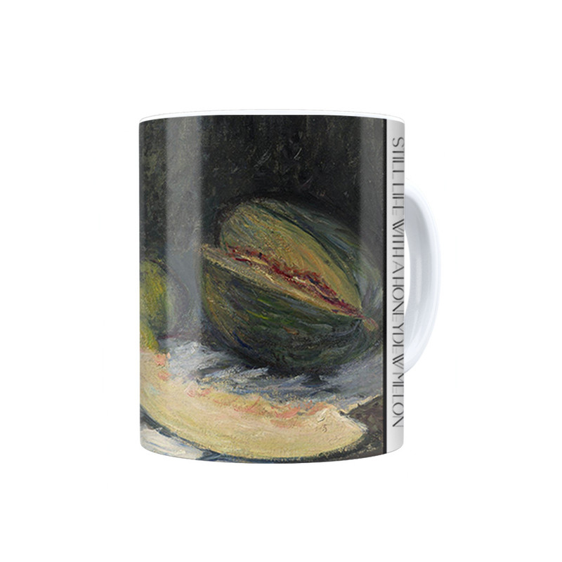 ماگ ترمه طراحان ایده مدل طبیعت بی جان با خربزه شیرین از مونه کد art0214