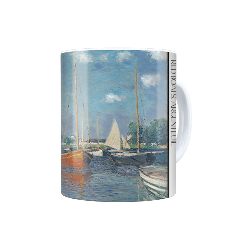 ماگ ترمه طراحان ایده مدل قایق های قرمز در آرژانتوی از مونه کد art0225