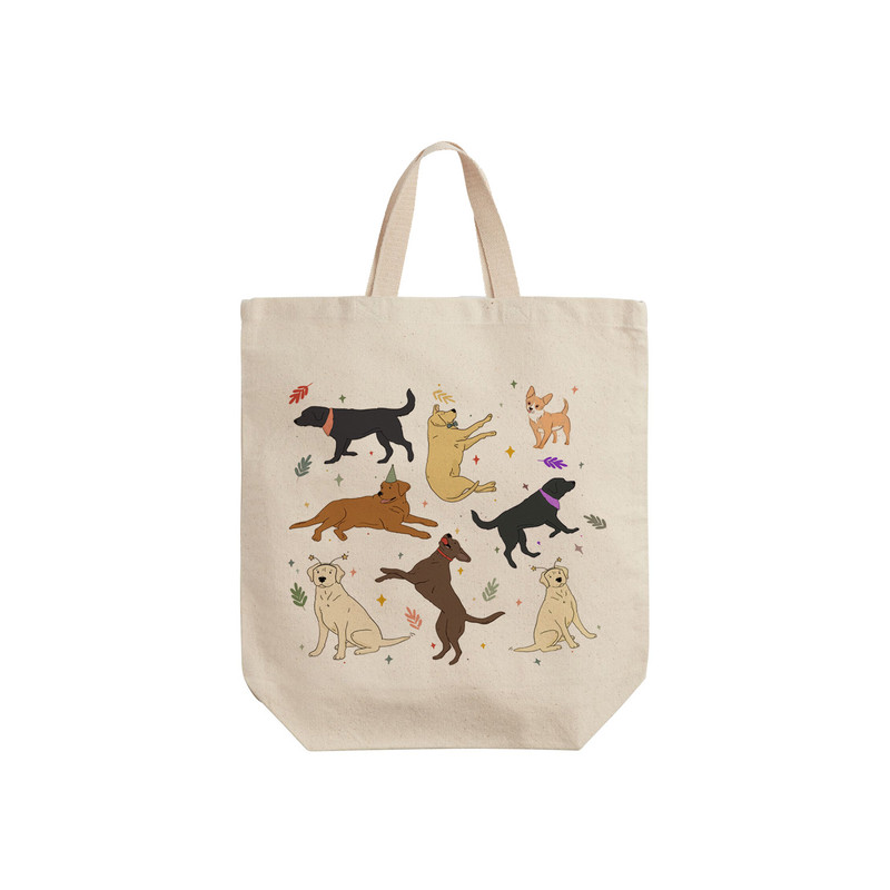 ساک خرید ترمه طراحان ایده مدل پترن سگ کد strm1117 - S