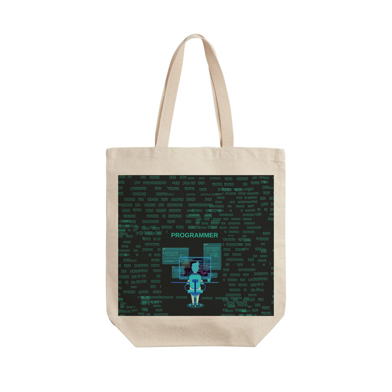 ساک خرید ترمه طراحان ایده مدل برنامه نویس کد 0081 - L