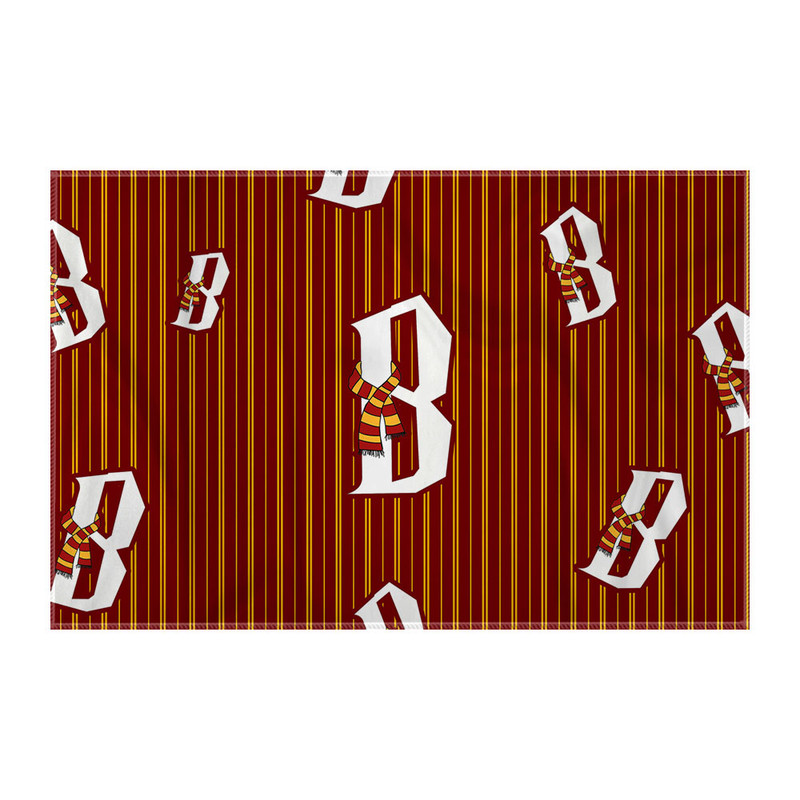 کاغذ کادو ترمه طراحان ایده مدل حرف B هری پاتر کد cfp3031