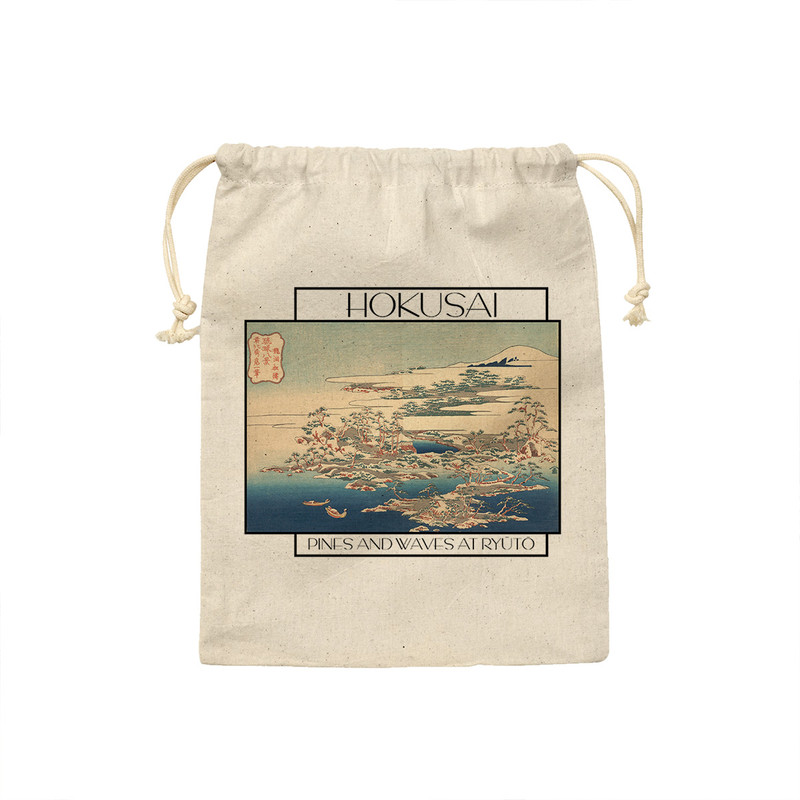 کیسه نان و سبزی ترمه طراحان ایده مدل کاج ها و چوب ها در ریوتو از هوکوسای کد art0259 - S