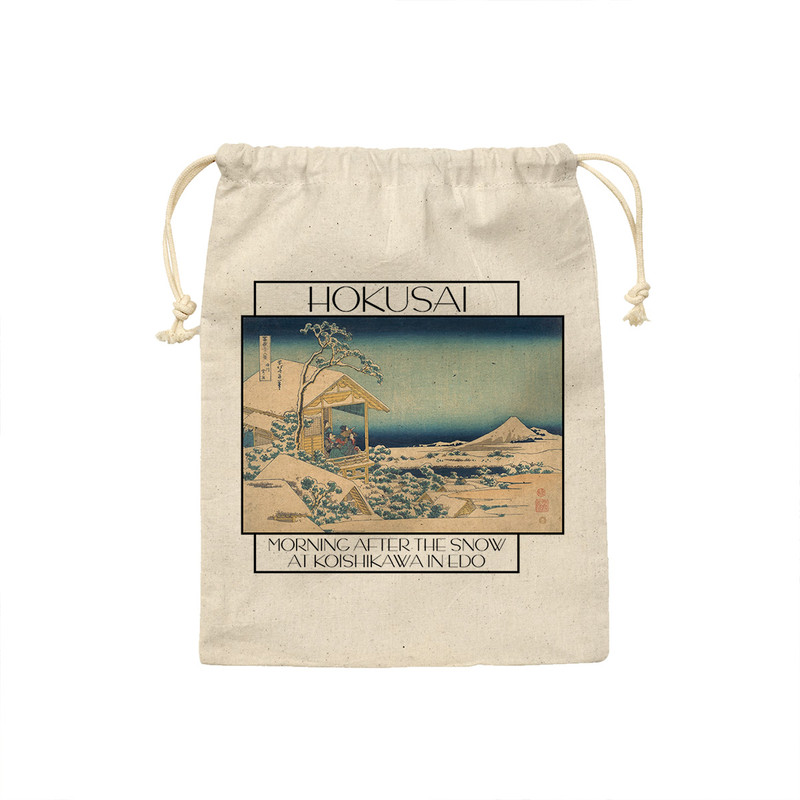 کیسه نان و سبزی ترمه طراحان ایده مدل صبح بعد از برف از هوکوسای کد art0260 - S