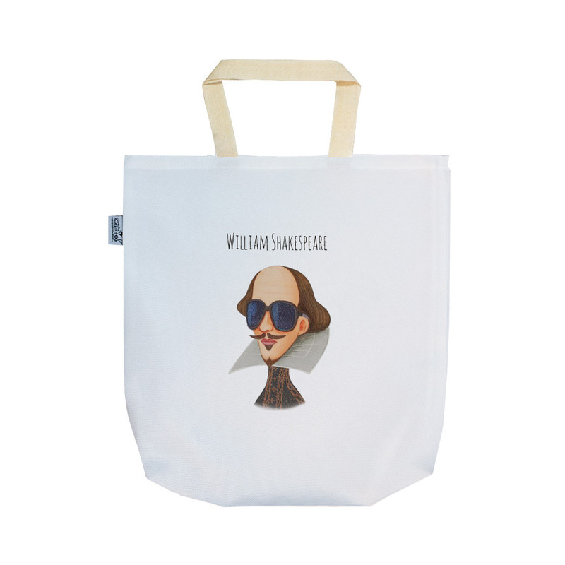 ساک خرید ترمه طراحان ایده مدل پترن ویلیام شکسپیر کد strm01046 - SS