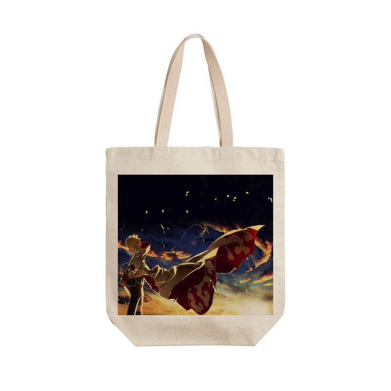 ساک خرید ترمه طراحان ایده مدل ناروتو  کد strm0478 - L