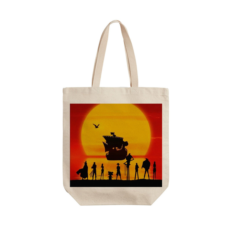 ساک خرید ترمه طراحان ایده مدل  one piece کد strm0502 - L