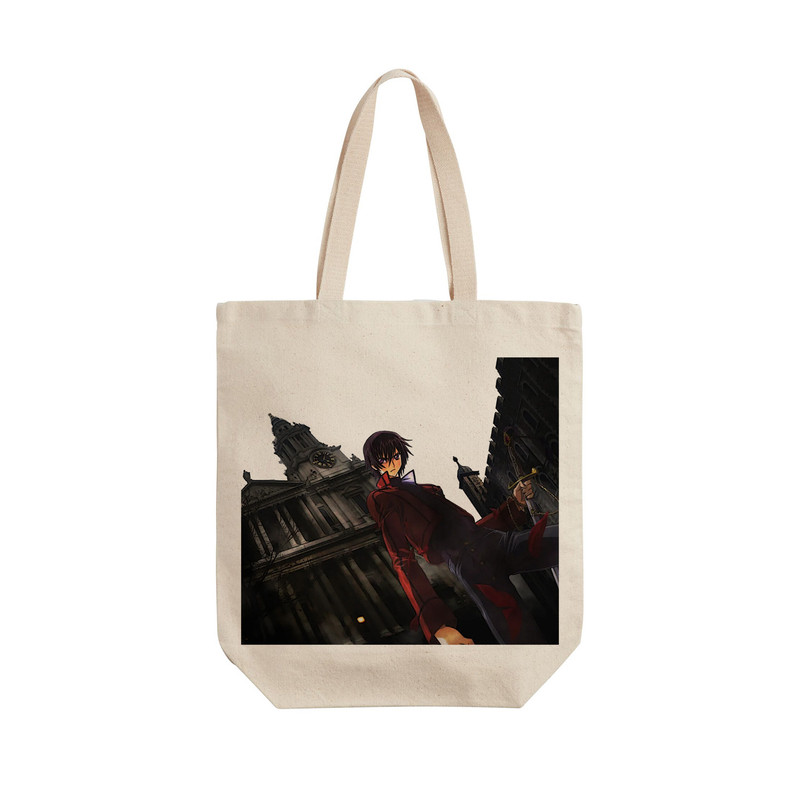 ساک خرید ترمه طراحان ایده مدل  Code Geass طرح  گیاس کد strm0531 - L