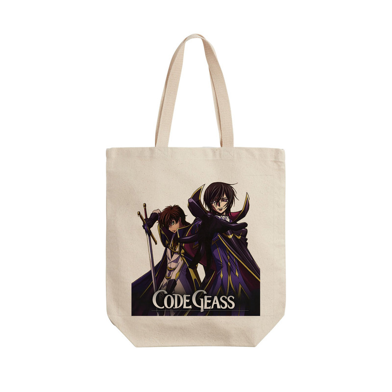 ساک خرید ترمه طراحان ایده مدل Code Geass طرح  گیاس کد strm0532 - L