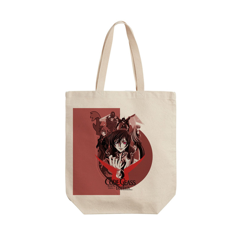 ساک خرید ترمه طراحان ایده مدل Code Geass طرح  گیاس کد strm0553 - L