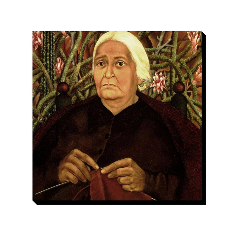 تابلو ترمه طراحان ایده طرح پرتره دونا روزیتا موریلو از فریدا کد art0154