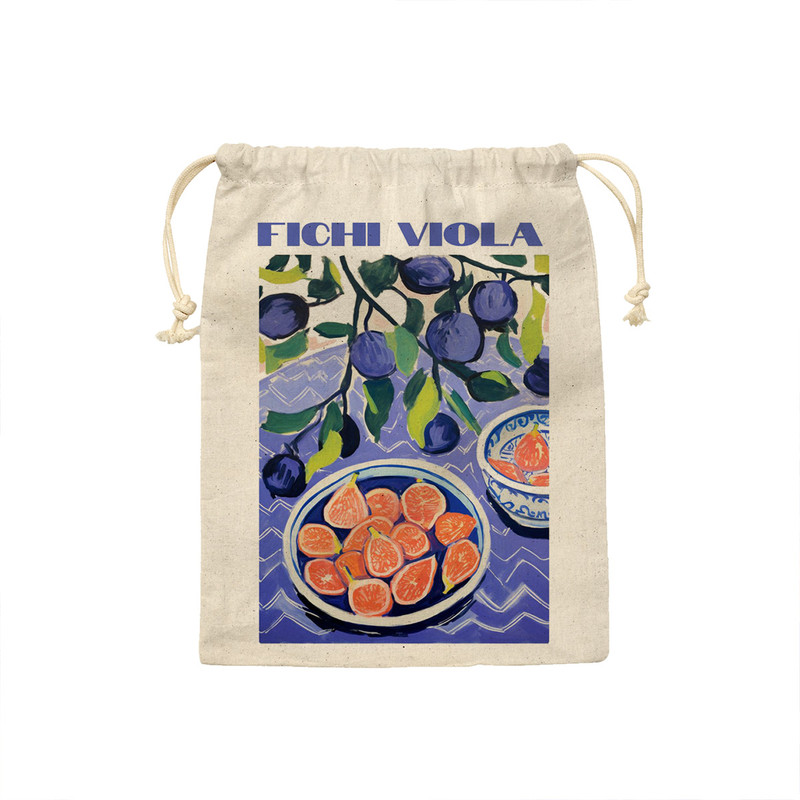 کیسه نان و سبزی ترمه طراحان ایده مدل پترن میوه انجیر کد strm0634 - M