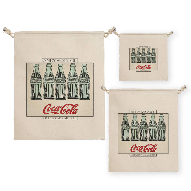 نظم دهنده ترمه طراحان ایده مدل بطری های سبز کوکا کولا از وارهول کد art0837 مجموعه سه عددی