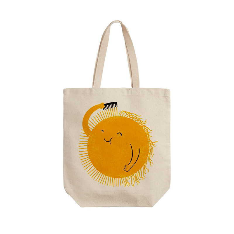 ساک خرید ترمه طراحان ایده مدل خورشید خانم کد cfp1512 - L