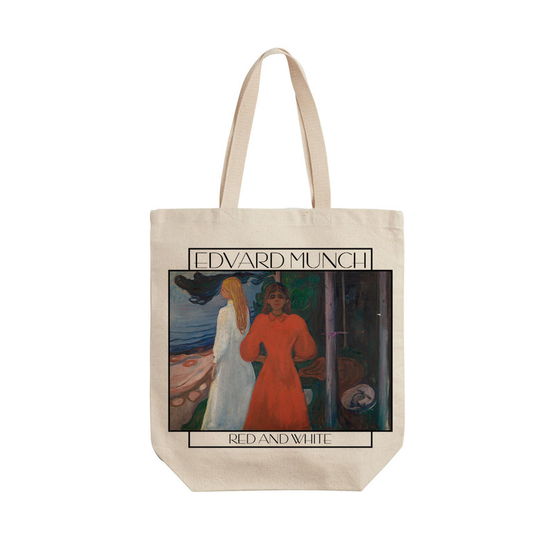 ساک خرید ترمه طراحان ایده مدل ادوارد مونک کد art0119 - L