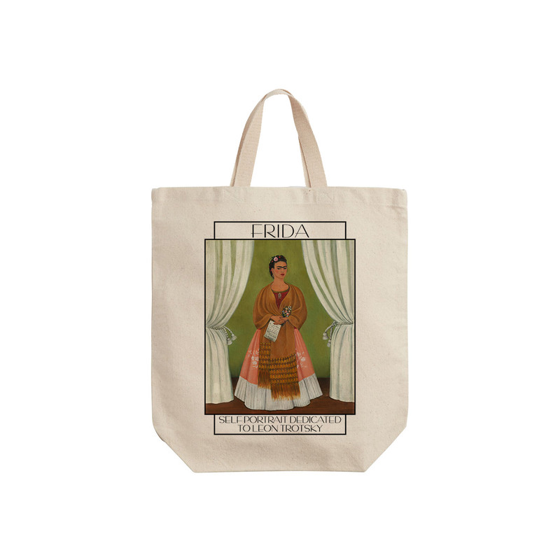 ساک خرید ترمه طراحان ایده مدل خودنگار اختصاصی برای لئون تروتسکی از فریدا کد art0132 - S