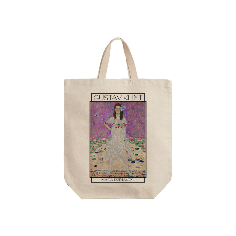 ساک خرید ترمه طراحان ایده مدل خانم پریماوسی از کلیمت کد art0095 - S