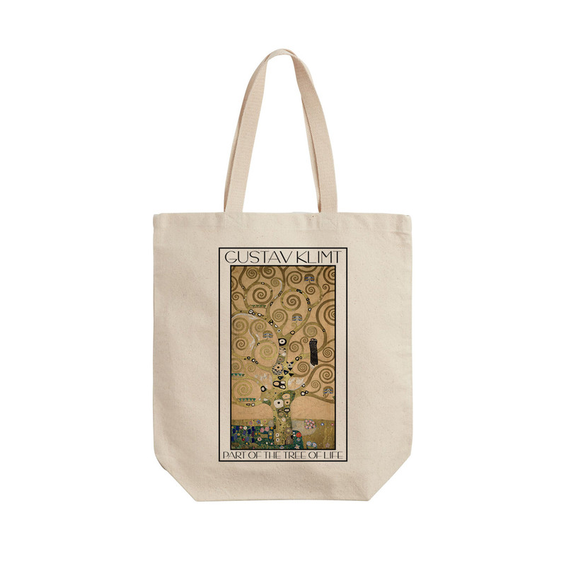 ساک خرید ترمه طراحان ایده مدل قسمتی از درخت زندگی از کلیمت کد art0097 - L