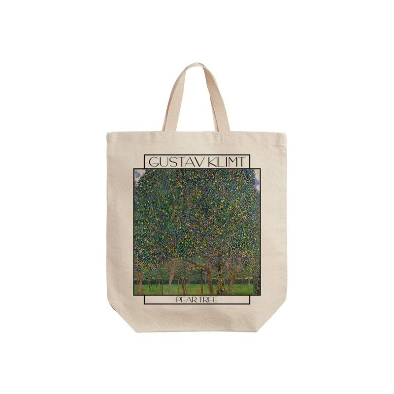 ساک خرید ترمه طراحان ایده مدل درخت گلابی از کلیمت کد art0098 - S