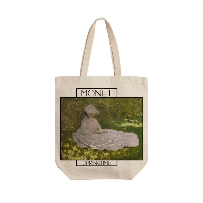 ساک خرید ترمه طراحان ایده مدل فصل بهار از مونه کد art0216 - L