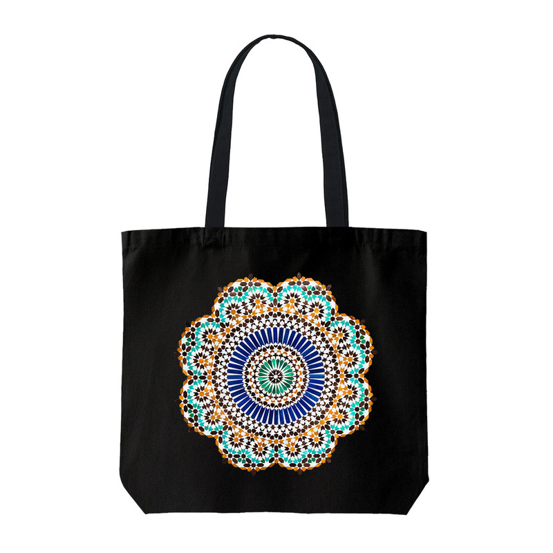 ساک خرید ترمه طراحان ایده مدل نقش قالی کد cfp1375 - S