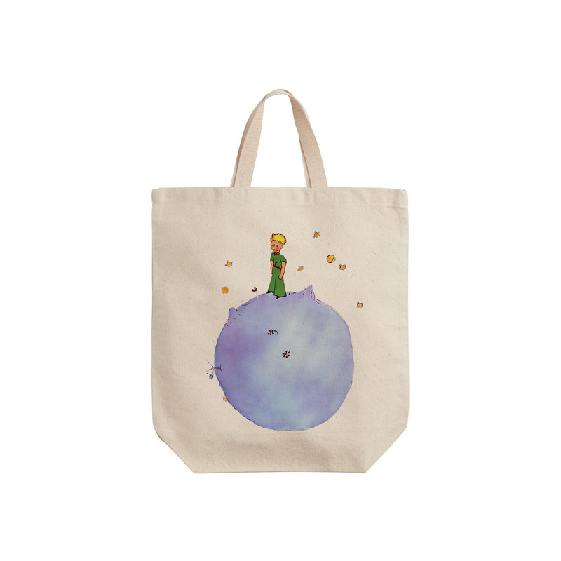 ساک خرید ترمه طراحان ایده مدل تنهایی شازده کوچولو کد cfp2077 - S