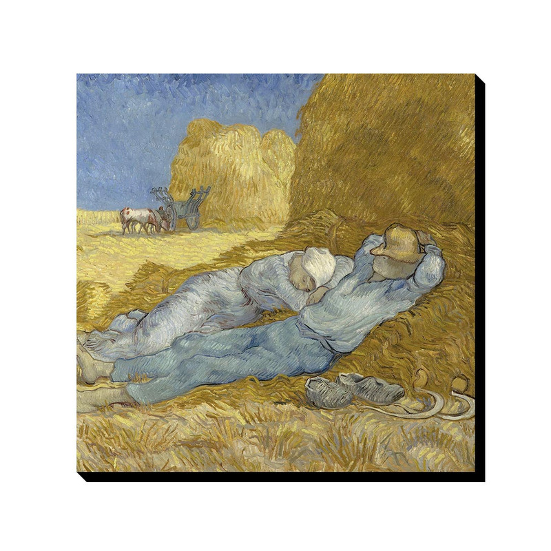 تابلو ترمه طراحان ایده طرح استراحت از ونگوگ کد art0011